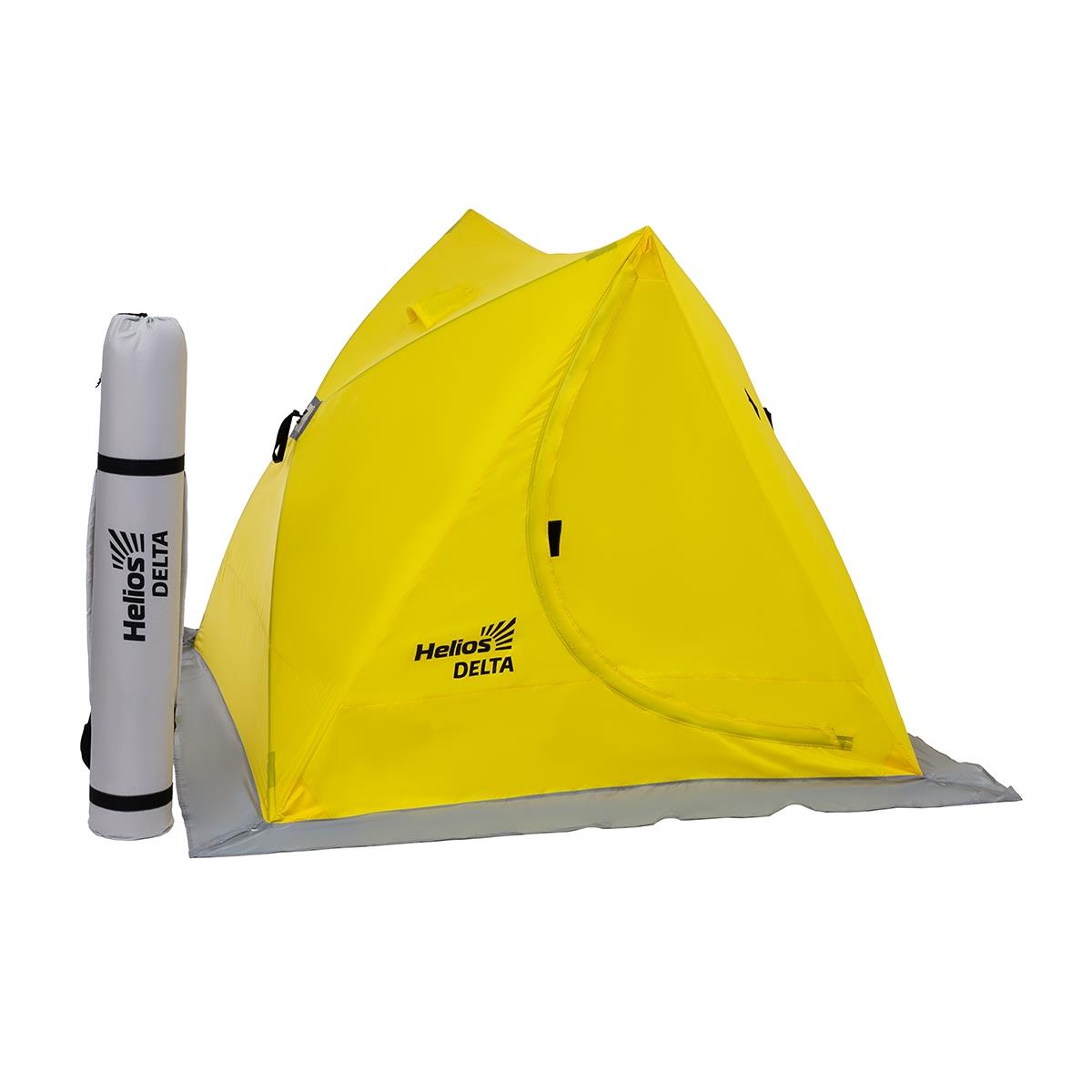 Палатка зимняя двускатная DELTA yellow (HS-ISD-Y) Helios