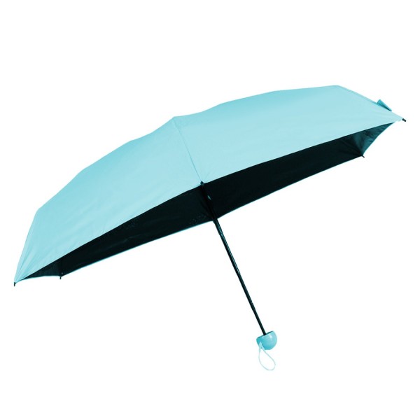 Зонт компактный в чехле RoadLike голубой