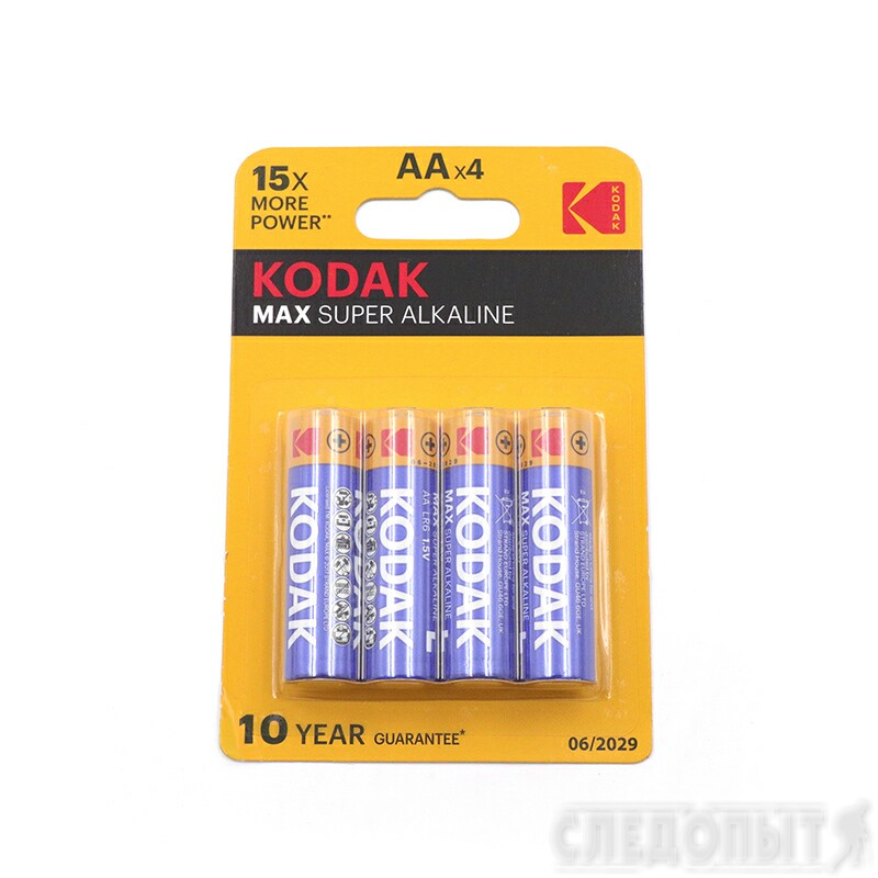  Kodak MAX LR6 Alkaline/4/320/